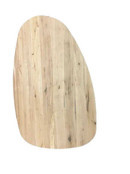 Organisch tafelblad van eikenhout