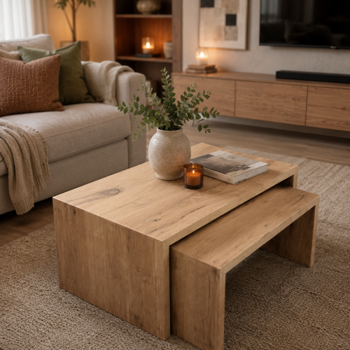 Eiken Salontafel set Eva
